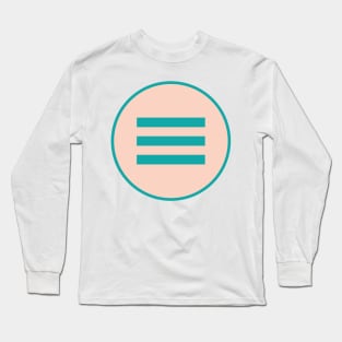 I Ching Heaven Trigram ( Qian ) Long Sleeve T-Shirt